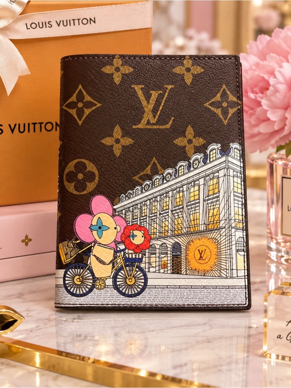 Paris Fashion Luxury Passport Holder
